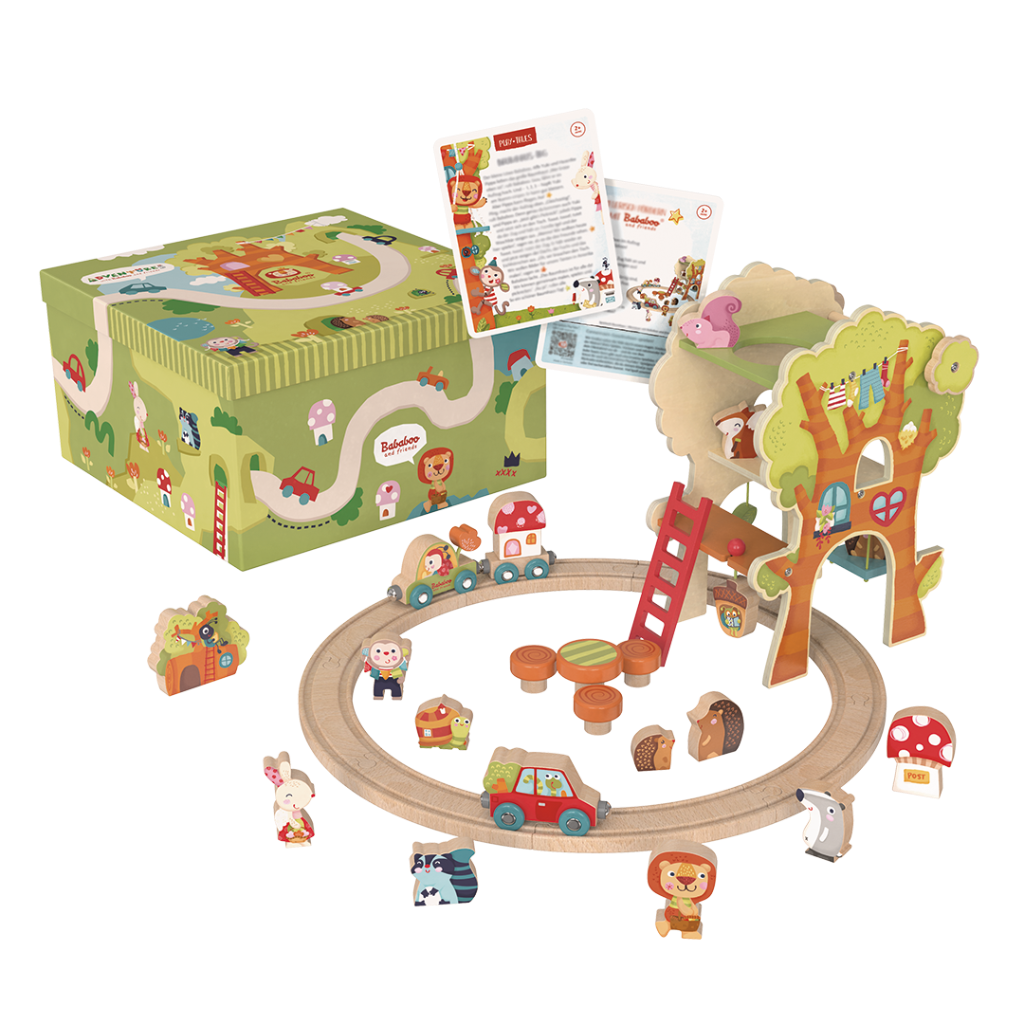 Spielwelt Baumhaus "Adventures with Bababoo and friends"