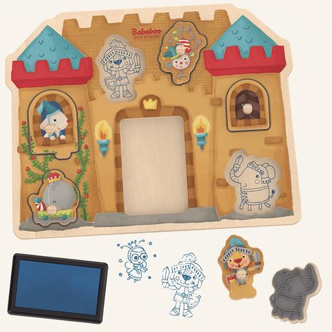 Stempelspiel Puzzle "Bababoos Schloss"